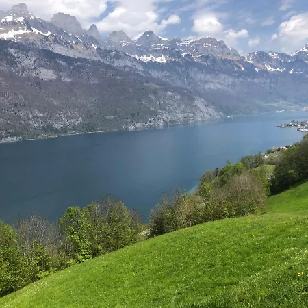 Luxurioeses Galerie-penthouse Direkt Am Walensee Unterterzen