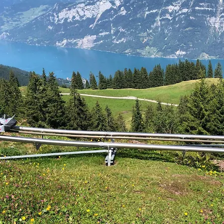 Apartment Luxurioeses Galerie-penthouse Direkt Am Walensee Unterterzen