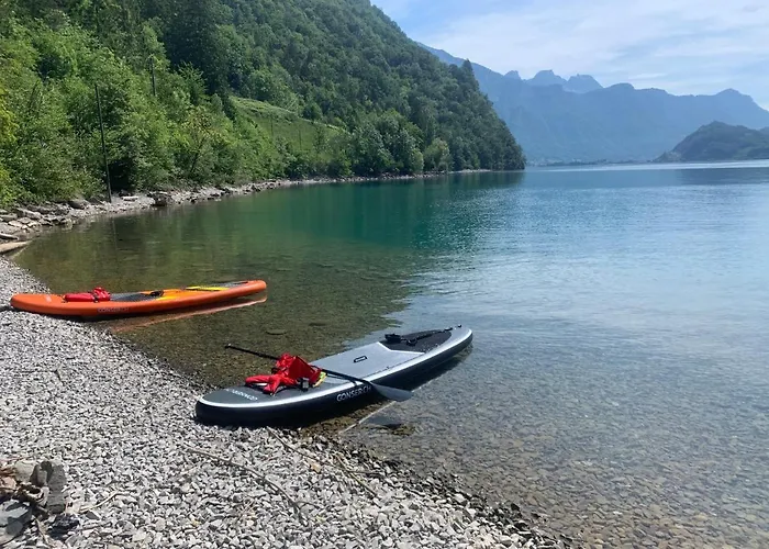 Appartement Luxurioeses Galerie-penthouse Direkt Am Walensee