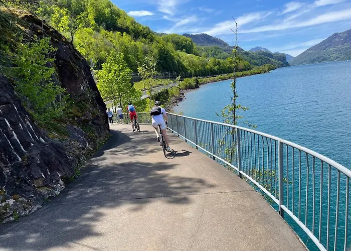 Luxurioeses Galerie-penthouse Direkt Am Walensee Appartement Unterterzen